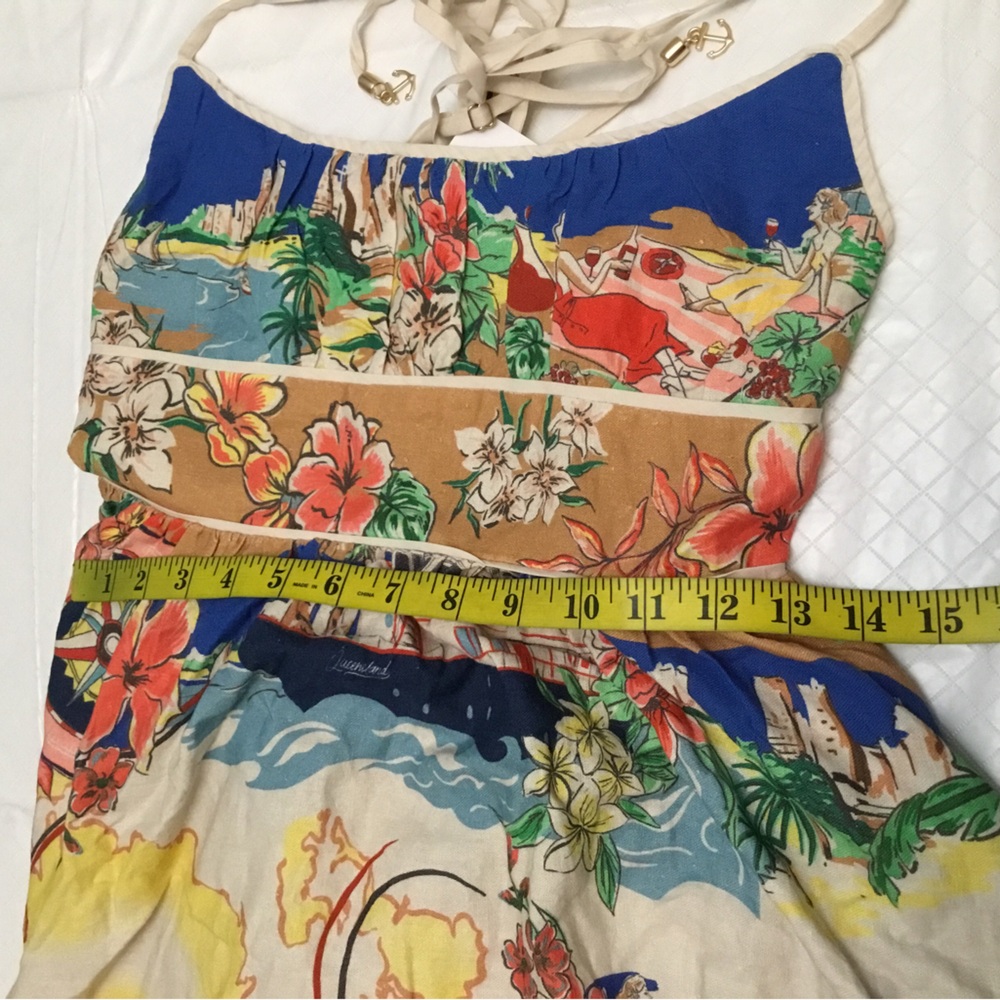 Christian Lacroix Multi-Color Printed Sundress - Picture 6 of 16